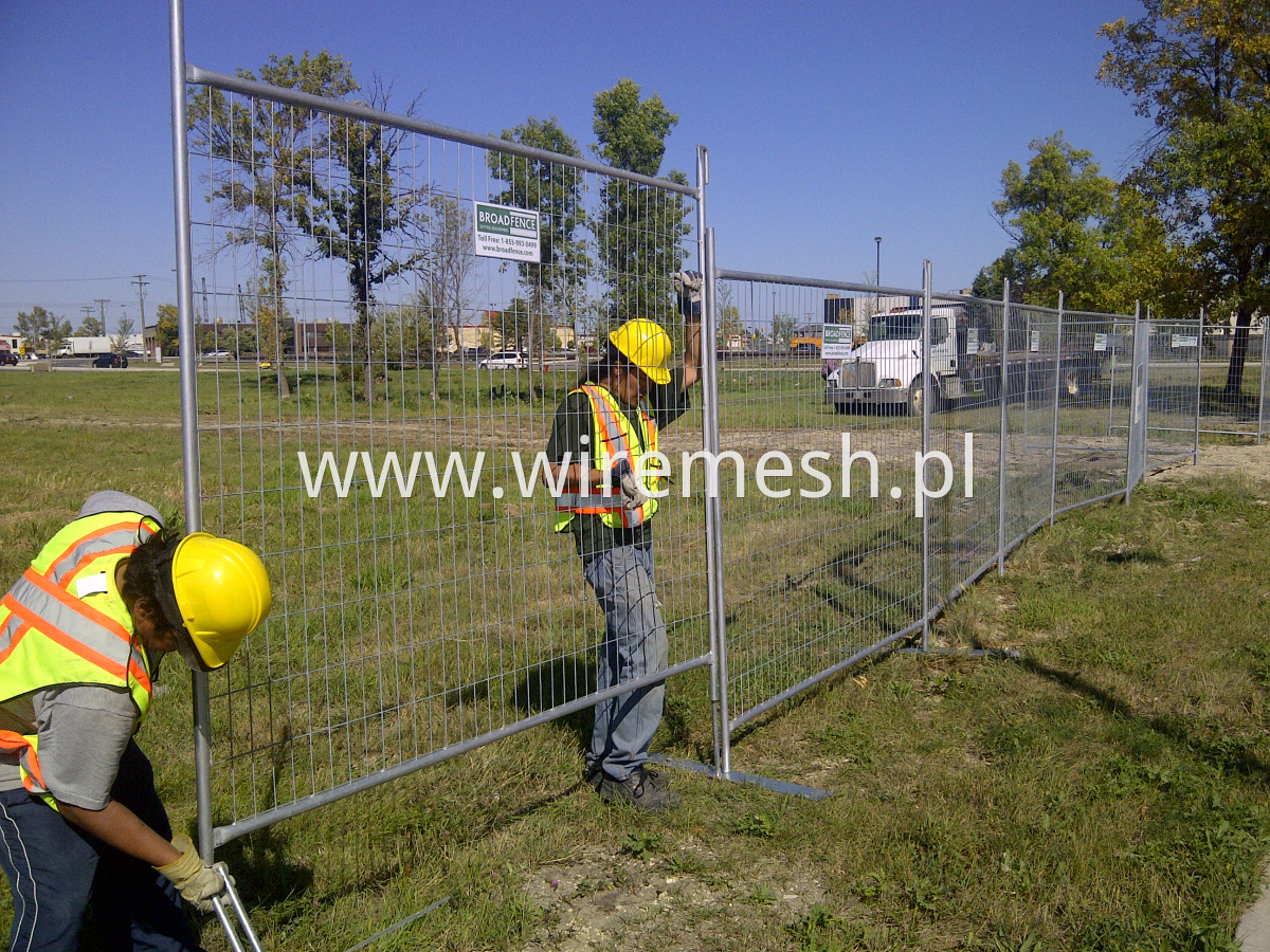 temporary fence